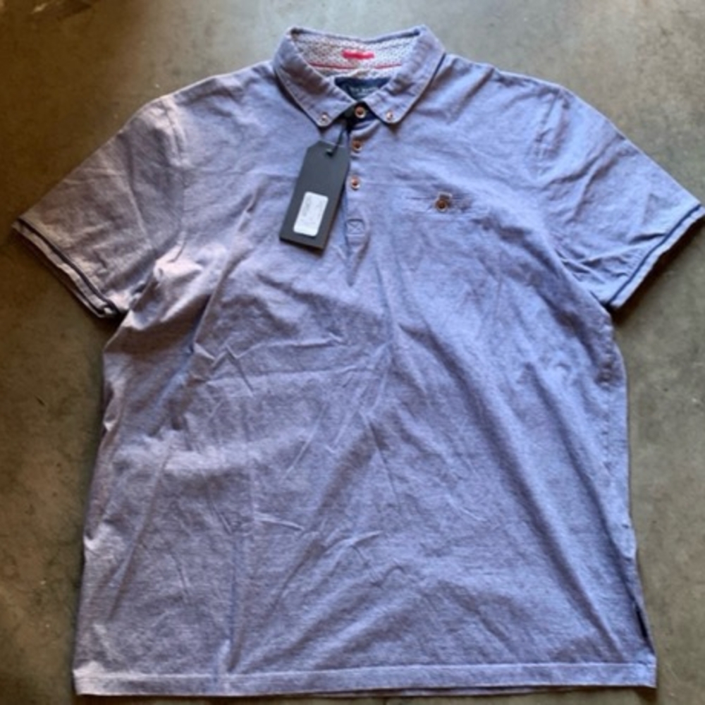 Ted Baker Light Blue Polo Shirt